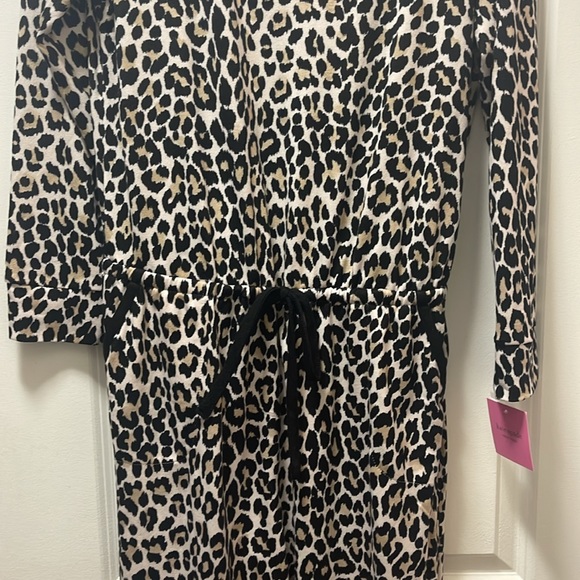 Kate Spade Animal Print Loungewear Jumpsuit Size XL. NWT - Picture 9 of 13